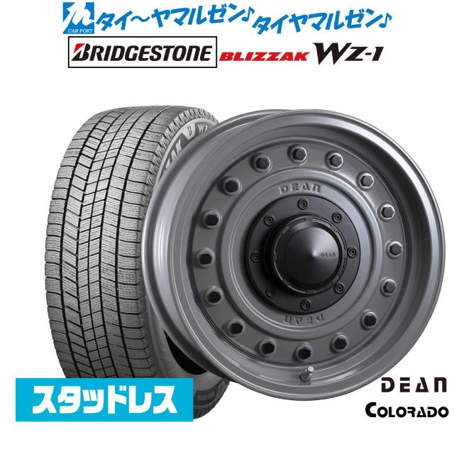 クリムソン ディーン コロラド 15インチ 6.0J ブリヂストン BLIZZAK ブリザック WZ-1 195/80R15 スタッドレスタイヤ ホイール4本セット