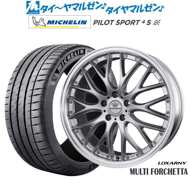 BADX ロクサーニ マルチフォルケッタ 20インチ 8.0J ミシュラン 