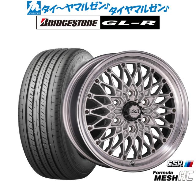 タナベ SSR フォーミュラ メッシュ HC 17インチ 6.5J ブリヂストン GL-R 215/60R17 サマータイヤ ホイール4本セット 148,500円