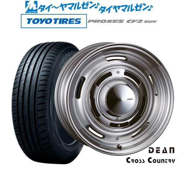 クリムソン ディーン クロスカントリー 16インチ 6.0J トーヨータイヤ プロクセス PROXES CF2 SUV  215/65R16 サマータイヤ ホイール4本の通販は