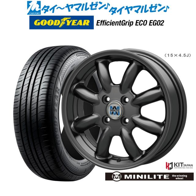 ミニライト 14インチ 4.5J グッドイヤー エフィシエント グリップ エコ