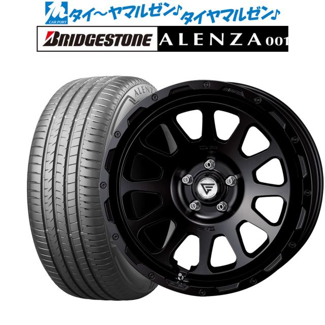 FORCE デルタフォース OVAL(オーバル) 18インチ 8.0J ブリヂストン ALENZA アレンザ 001 235/60R18 サマータイヤ ホイール4本セット