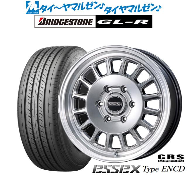 CRS ESSEX エセックス ENCD(1ピース) 17インチ 6.5J ブリヂストン GL-R 215/60R17 サマータイヤ ホイール4本セット 158,050円