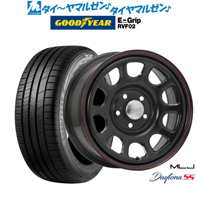 MLJ デイトナSS ブラック ハイエース 7.0×16+38 6穴PCD139 MLJ デイトナSS DAYTONA SS 16インチ 7.0J 38 6-139 BLACK ホイール1本