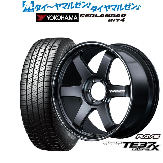 レイズ ボルクレーシング TE37 ウルトラ X 22インチ 9.0J ヨコハマ GEOLANDAR ジオランダー H/T4 (G062) 285/45R22 サマータイヤ ホイール4本セット