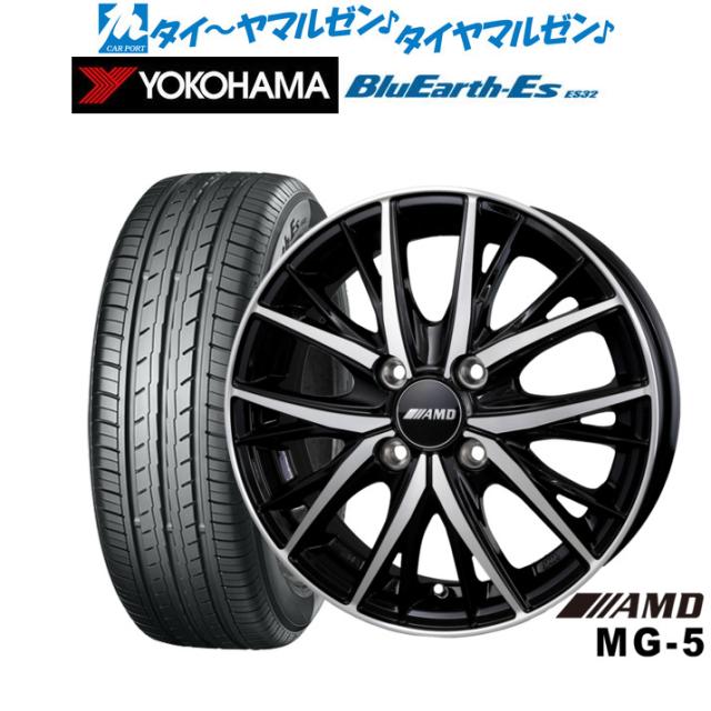 BADX AMD MG-5 14インチ 4.5J ヨコハマ BluEarth-ES ブルーアース