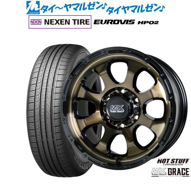 ホットスタッフ マッドクロス グレイス 16インチ 6.5J NEXEN ネクセン