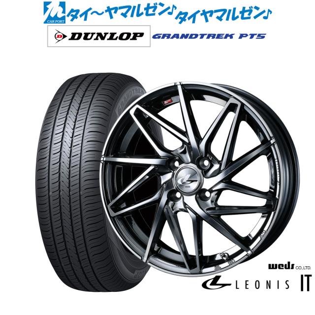 ウェッズ レオニス IT 16インチ 6.0J ダンロップ グラントレック PT5 215/65R16 サマータイヤ ホイール4本セットの通販は