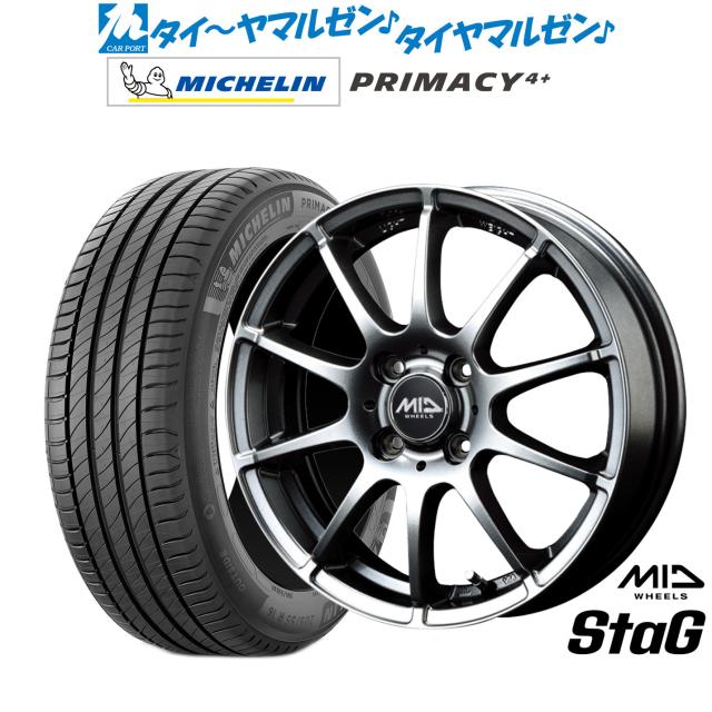 MID ホイールズ スタッグ 16インチ 6.0J ミシュラン プライマシー 