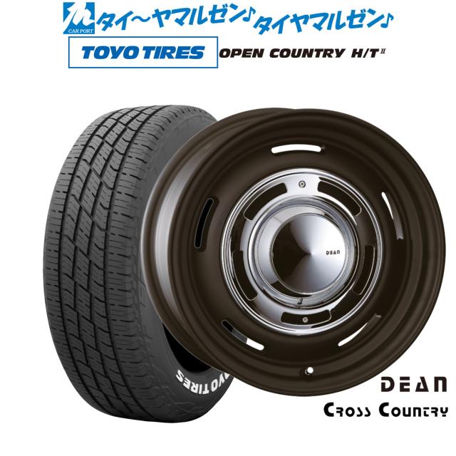 クリムソン ディーン クロスカントリー 18インチ 8.0J トーヨータイヤ OPEN COUNTRY オープンカントリー HT 2 225/60R18 サマータイヤ ホイール4本セット