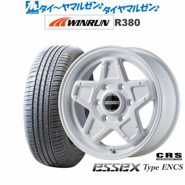 CRS ESSEX エセックス ENCS-16 16インチ 6.5J WINRUN ウインラン R380 215/65R16 サマータイヤ ホイール4本セットの通販は