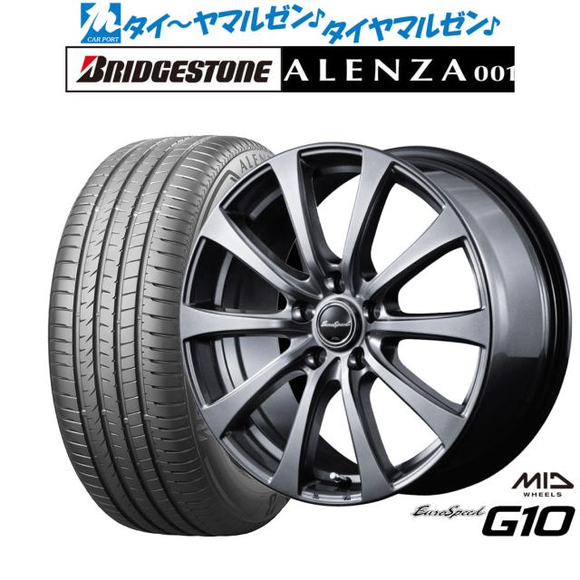 タイヤ MID ユーロスピード G-10 16インチ 6.5J ブリヂストン ALENZA
