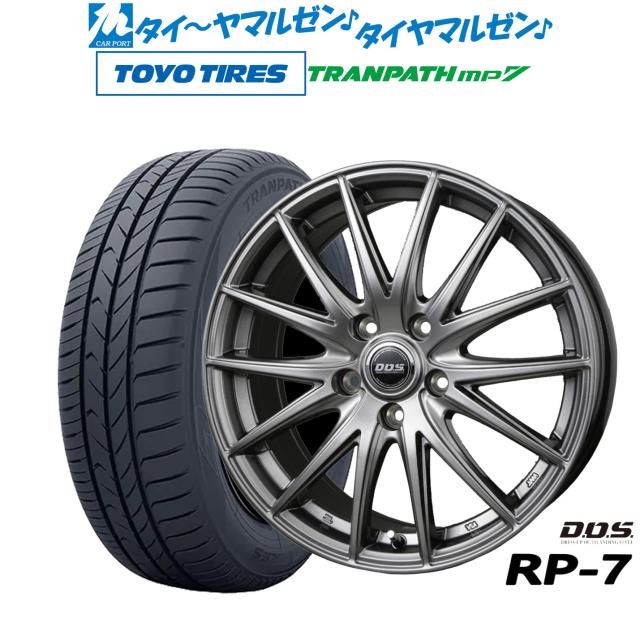 BADX D,O,S(DOS) RP-7 16インチ 6.5J トーヨータイヤ トランパス TRANPATH mp7  205/60R16 サマータイヤ ホイール4本セット