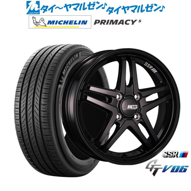 タナベ SSR GT V06 16インチ 6.0J ミシュラン プライマシー プライマシー5 215/65R16 サマータイヤ ホイール4本セット
