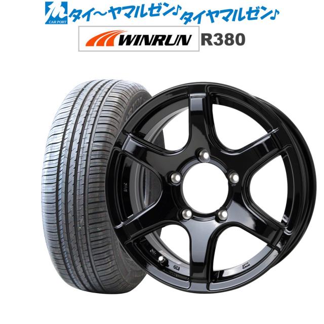 ホットスタッフ バイソン BN-04 14インチ 5.0J WINRUN ウインラン R380 175/65R14 サマータイヤ ホイール4本セット