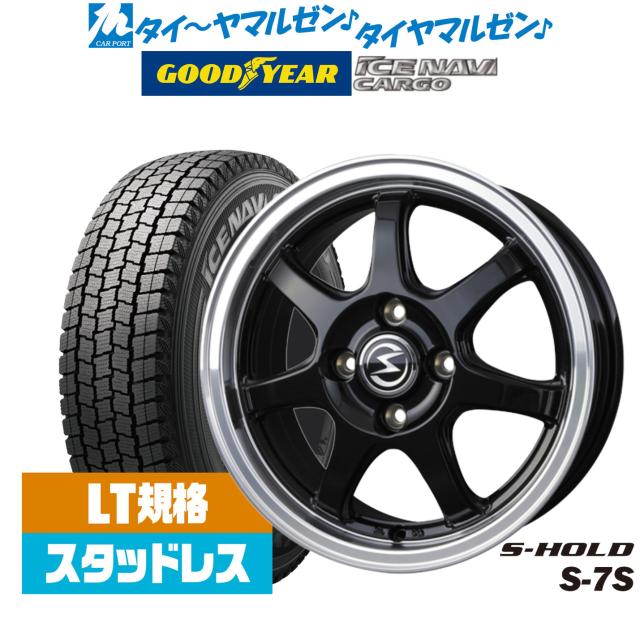 2025年製】BADX エスホールド S-7S 14インチ 5.5J グッドイヤー ICE