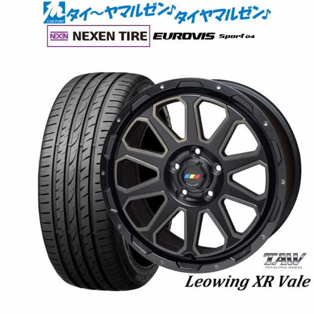 トライアルファ レオウイング クロスヴェイル 17インチ 7.0J NEXEN ネクセン ロードストーン ユーロビズ Sport 04 215/55R17 サマータイ