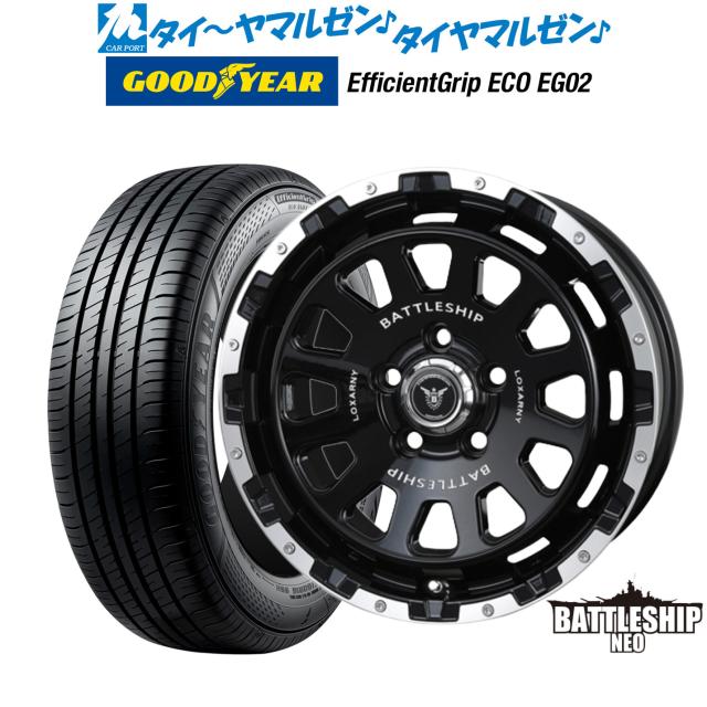 確認用20 BADX ロクサーニ バトルシップ NEO(ネオ) 16インチ 7.0J グッドイヤー