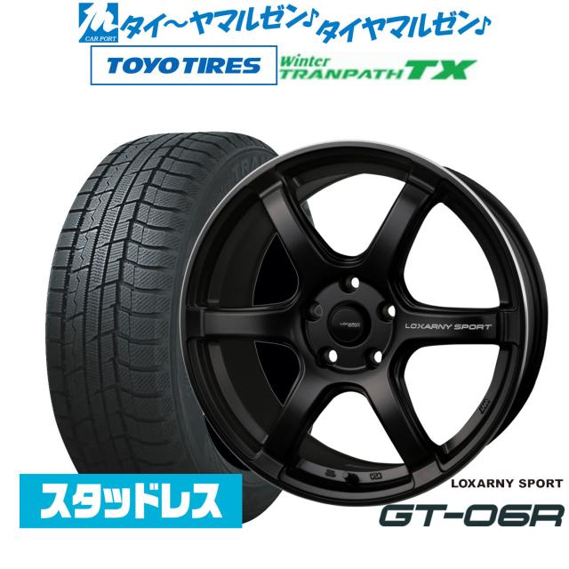 BADX ロクサーニスポーツ GT-06R 17インチ 7.5J トーヨータイヤ 