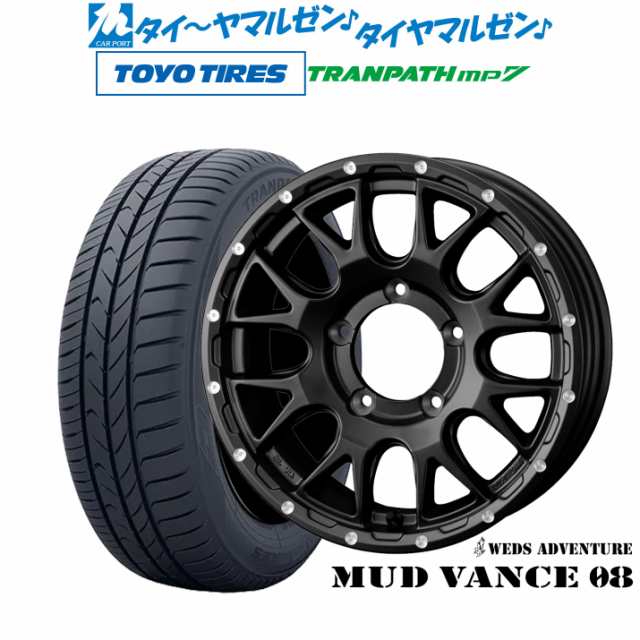 ウェッズ アドベンチャー マッドヴァンス 08 16インチ 5.5J トーヨータイヤ トランパス mp7 215/70R16 サマータイヤ ホイール4本セット