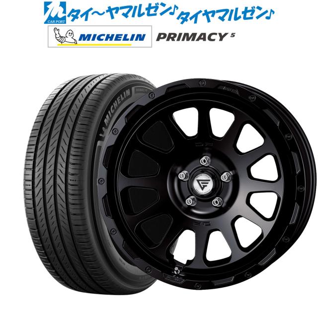 FORCE デルタフォース OVAL(オーバル) 18インチ 8.0J ミシュラン プライマシー プライマシー5 215/40R18 サマータイヤ ホイール4本セット