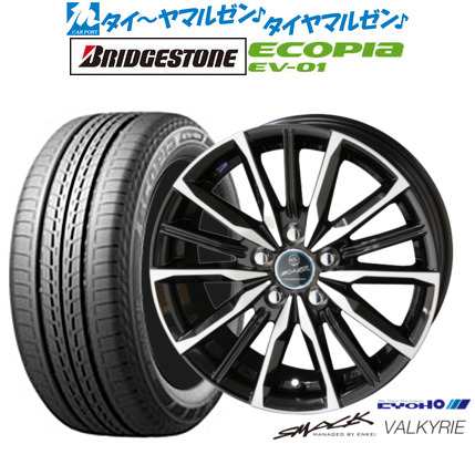 KYOHO スマック プライム ヴァルキリー 16インチ 6.5J ブリヂストン ECOPIA エコピア EV-01 205/55R16 サマータイヤ ホイール4本セット