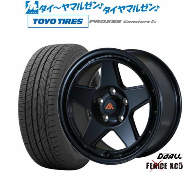 ドゥオール アルジェノン フェニーチェ クロス XC5 16インチ 7.0J トーヨータイヤ プロクセス PROXES Comfort 2s (コンフォート 2s) 205/