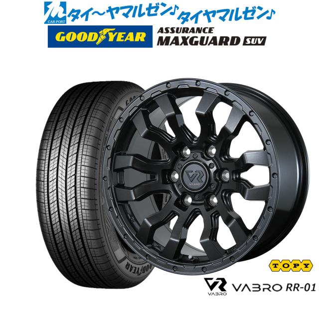 トピー ヴァブロ RR-01 16インチ 6.5J グッドイヤー ASSURANCE アシュアランス MAXGUARD SUV 215/70R16 サマータイヤ ホイール4本セット