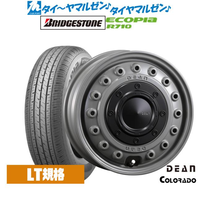 クリムソン ディーン コロラド 12インチ 4.0J ブリヂストン ECOPIA エコピア R710 145/80R12 サマータイヤ ホイール4本セット