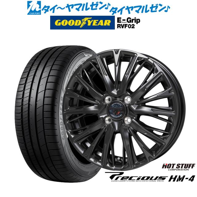 ホットスタッフ プレシャス HM-4 15インチ 4.5J グッドイヤー エフィ 