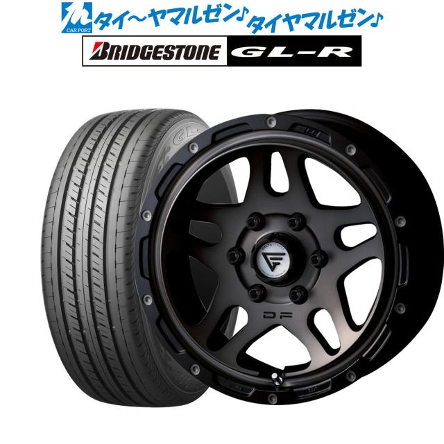 FORCE デルタフォース OVERLANDER(オーバーランダー) 16インチ 7.0J ブリヂストン GL-R  215/65R16 サマータイヤ ホイール4本セット