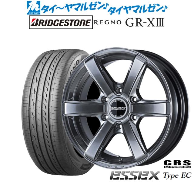 CRS ESSEX エセックス EC-18 18インチ 7.5J ブリヂストン REGNO レグノ GR-XIII(GR-X3) 225/50R18 サマータイヤ ホイール4本セット 172,950円