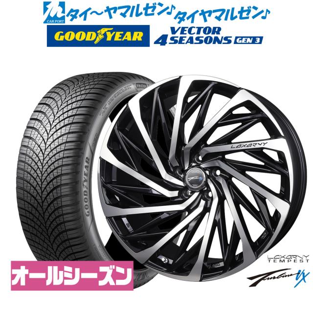 BADX ロクサーニ テンペストタービンVX 20インチ 9.0J グッドイヤー