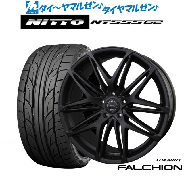BADX ロクサーニ ファルシオン Black Edition 18インチ 7.5J NITTO 