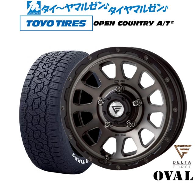 FORCE デルタフォース OVAL(オーバル) 16インチ 5.5J トーヨータイヤ