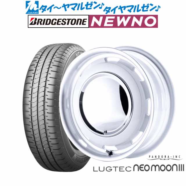 パンドラ ラグテック ネオムーン3 15インチ 5.0J ブリヂストン NEWNO ニューノ 165/55R15 サマータイヤ ホイール4本セット