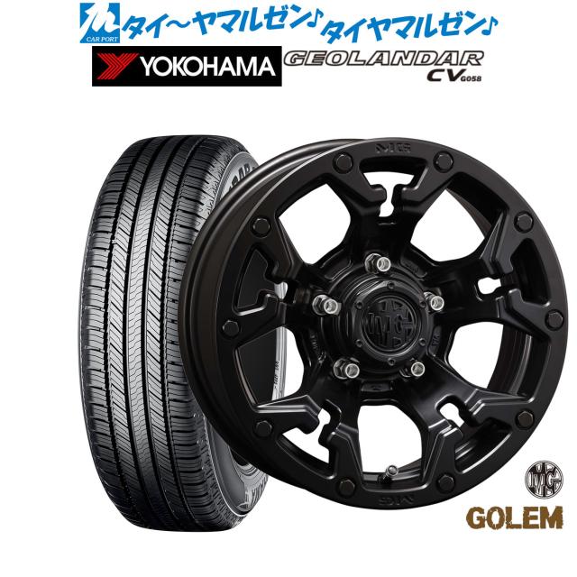 クリムソンMGアーマ+Yokohama Geolandar A/T 16インチ クリムソン MG ゴーレム 16インチ 6.0J ヨコハマ GEOLANDAR