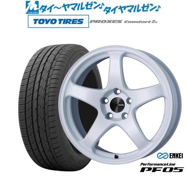 エンケイ PF05 17インチ 7.0J トーヨータイヤ プロクセス PROXES Comfort 2s (コンフォート 2s) 215/45R17 サマータイヤ ホイール4本セットの通販は