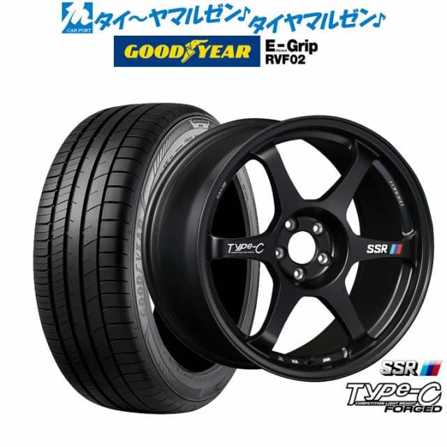 タナベ SSR Type-C FORGED 18インチ 8.5J グッドイヤー エフィシエント グリップ RVF02 225/45R18 サマータイヤ ホイール4本セットの通販は