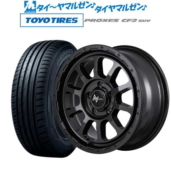 MID ナイトロパワー M10 パーシング S BARREL BLACK EDITION 16インチ 7.0J トーヨータイヤ プロクセス PROXES CF2 SUV 215/65R16 サマの通販は
