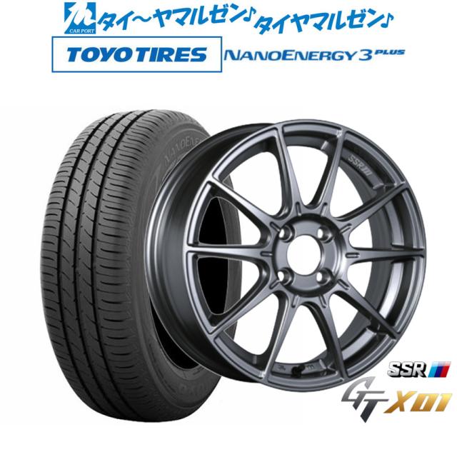 タナベ SSR GT X01 16インチ 6.5J トーヨータイヤ NANOENERGY ナノエナジー 3プラス 195/45R16 サマータイヤ ホイール4本セット