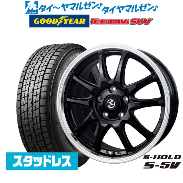 2025年製】BADX エスホールド S-5V(5穴) 18インチ 7.0J グッドイヤー