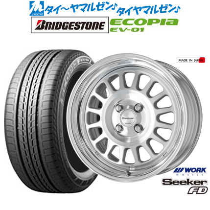 ワーク シーカー FD 16インチ 6.0J ブリヂストン ECOPIA エコピア EV-01 205/55R16 サマータイヤ ホイール4本セット