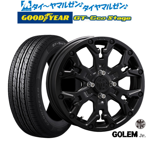 クリムソン MG ゴーレム Jr. 15インチ 4.5J グッドイヤー GT-エコ ステージ 165/65R15 サマータイヤ ホイール4本セット 60,115円
