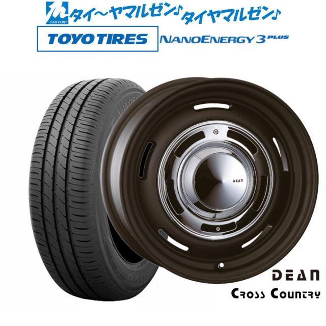 クリムソン ディーン クロスカントリー 16インチ 6.0J トーヨータイヤ NANOENERGY ナノエナジー 3プラス 195/45R16 サマータイヤ ホイール4本セット