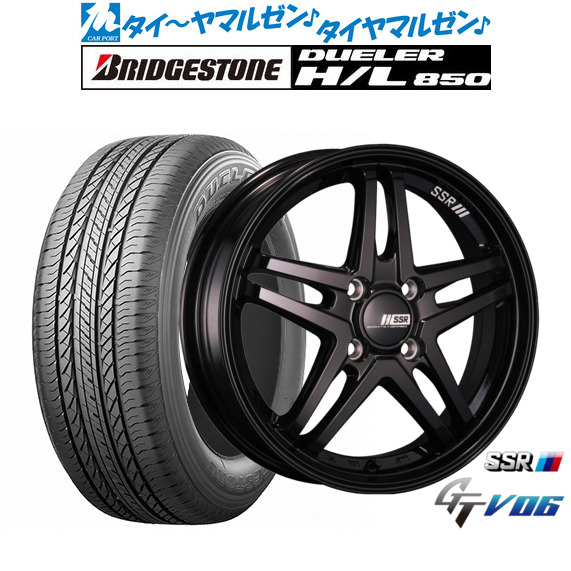 タナベ SSR GT V06 16インチ 6.0J ブリヂストン DUELER デューラー H/L 850 215/65R16 サマータイヤ ホイール4本セット
