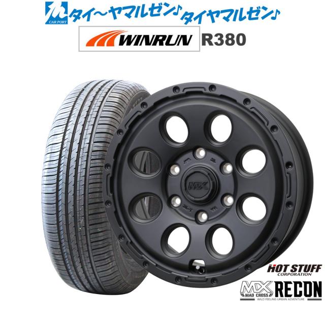 ホットスタッフ マッドクロス リーコン 16インチ 6.5J WINRUN ウインラン R380 215/65R16 サマータイヤ ホイール4本セット
