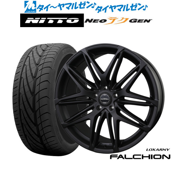 BADX ロクサーニ ファルシオン Black Edition 20インチ 8.5J NITTO NEO 