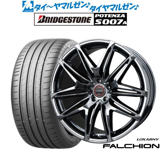 BADX ロクサーニ ファルシオン 21インチ 8.5J ブリヂストン POTENZA ポテンザ S007A 255/30R21 サマータイヤ ホイール4本セットの通販はサマータイヤ・ホイールセット