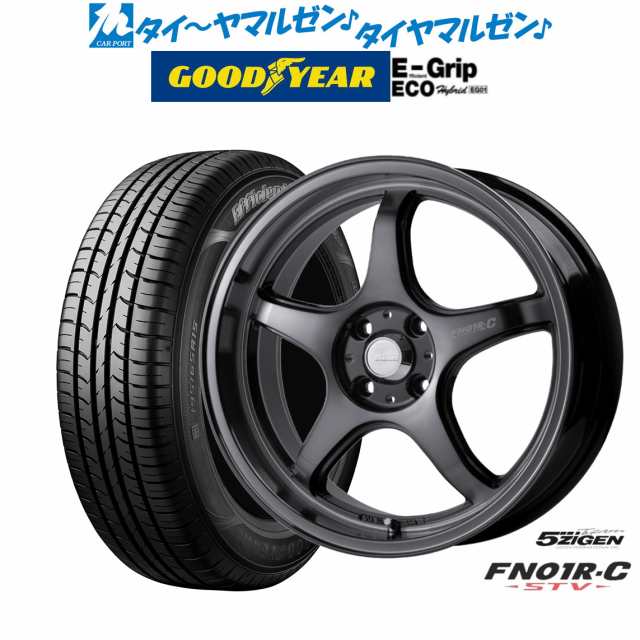 5ZIGEN ゴジゲン プロレーサー FN01R-C STV 14インチ 5.0J グッドイヤー エフィシエント グリップ エコ EG01 155/65R14 サマータイヤ ホ